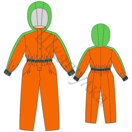 Комбинезон мультяшный