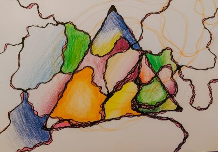 Нейрографика рисунок легко