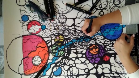 Фломастеры для нейрографики