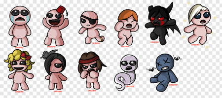 Айзек из the Binding of Isaac Rebirth