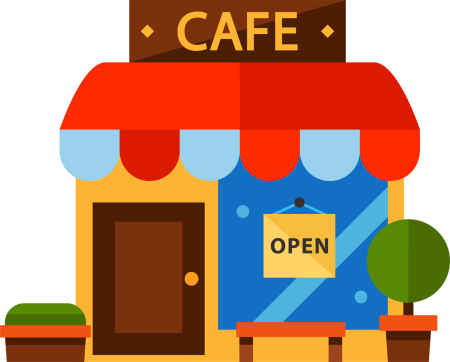 Мультяшное кафе