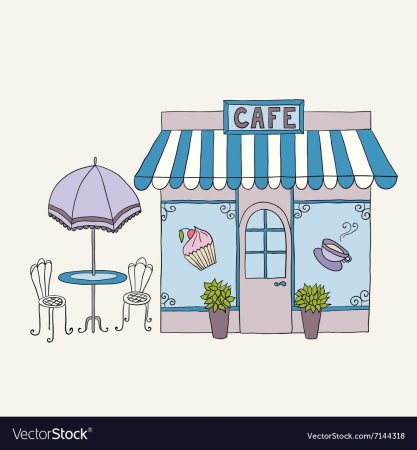 Мультяшное кафе