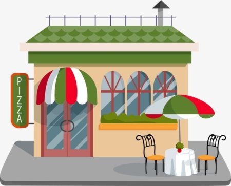 Ресторан мультяшный