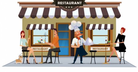 Ресторан мультяшный
