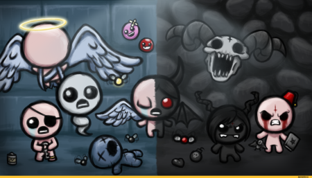 The Binding of Isaac наклейки