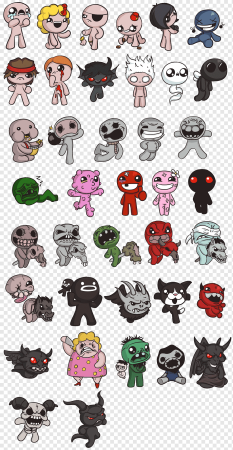 Айзек из the Binding of Isaac Rebirth