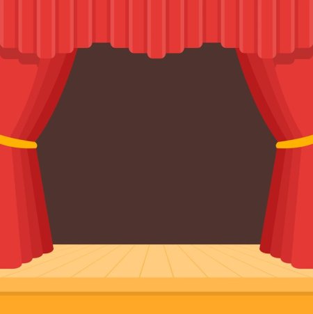 Сцена мультяшная