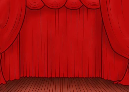 Театр Карабаса Барабаса фон