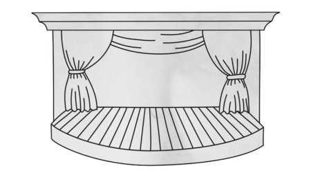 Сцена рисунок