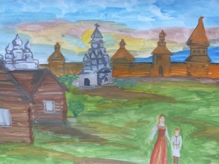 Древний город изо