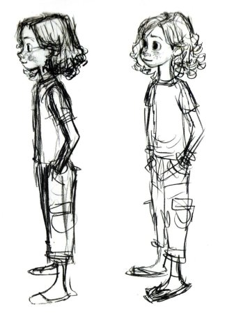 Эскизы персонажей