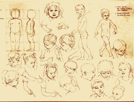 Тело ребенка референс