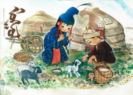 Бурятские иллюстрации