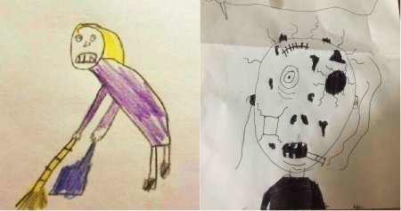 Самые смешные детские рисунки