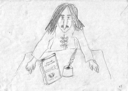 Гоголь детские рисунки