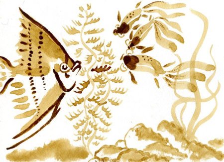 Рисунки кофем для детей