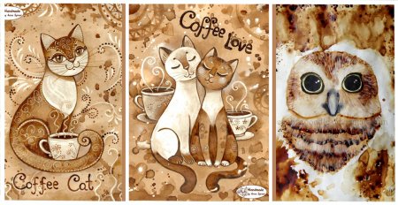 Кофейные рисунки