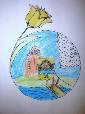 Рисунок на тему Оренбуржье