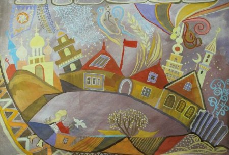 Оренбуржье глазами детей рисунок