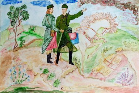 Рисование уголок родного города