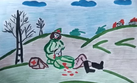 Пейзаж города Оренбурга