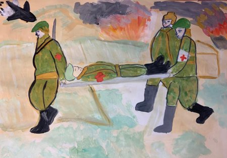 Рисование достопримечательности Омска