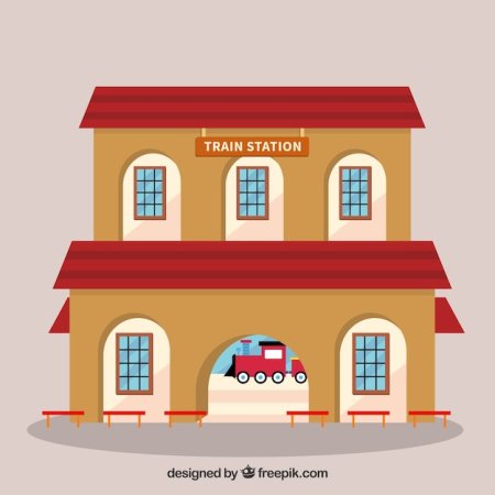 Станция мультяшная