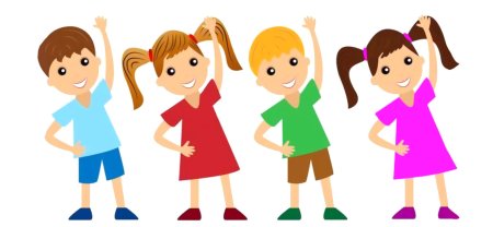 Физкультура для детей мультяшные