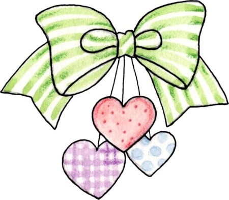 Детские рисунки бантики