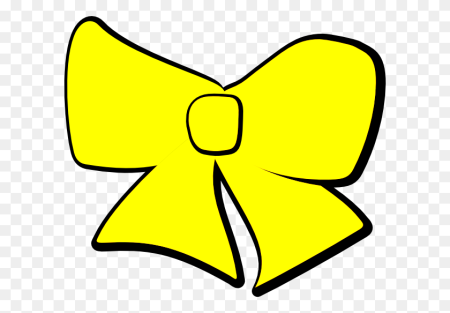 Желтый бант