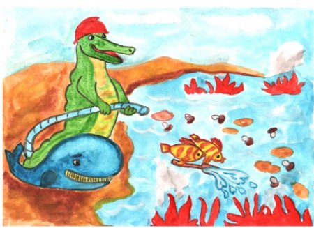 Путаница Чуковский рисунок детский