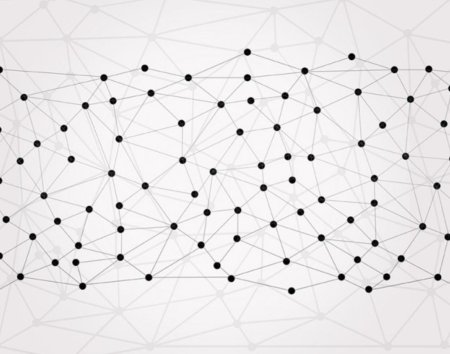 Нейросеть на белом фоне