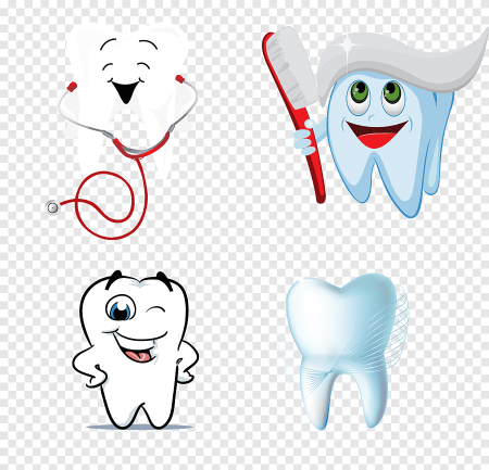 Зуб мультяшный