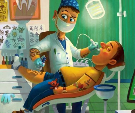 Мультяшные стоматологи