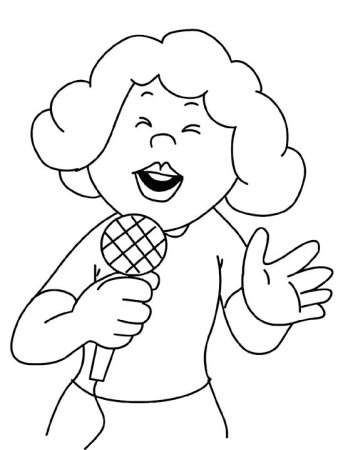 Певица мультяшная