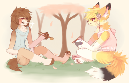 Аниме фурри дети