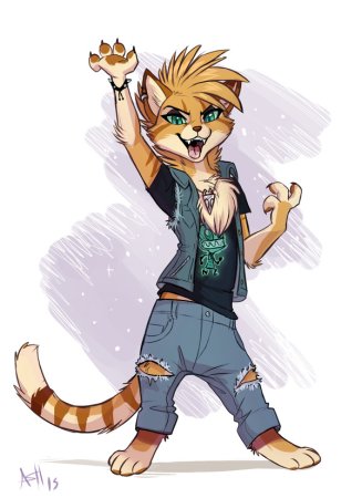 Фурри мультяшные