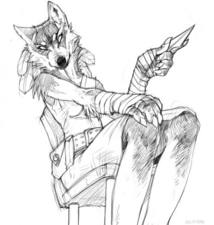 Нарисовать фурри