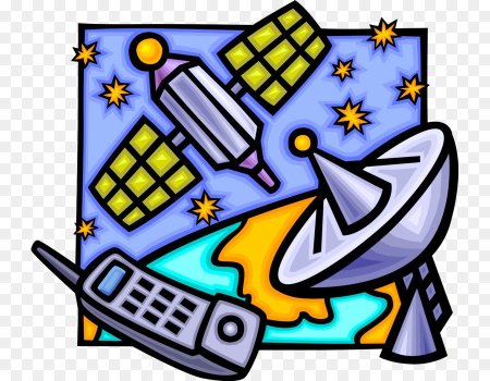 Спутник рисунок