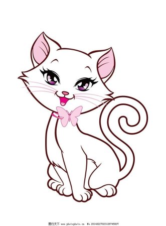 Кошечка рисунок