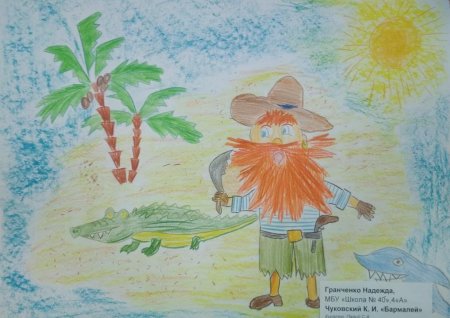 Рисунок Бармалея