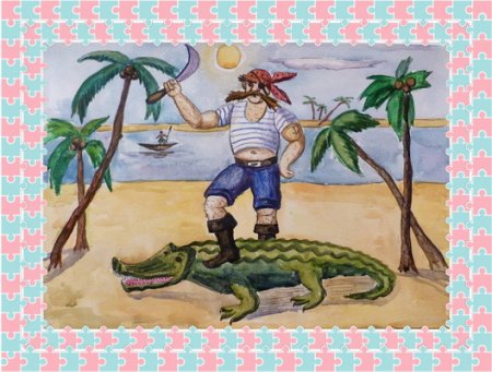 Бармалей и крокодил