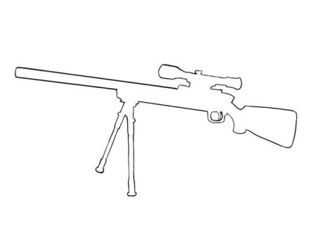Как нарисовать снайпера карандашом поэтапно