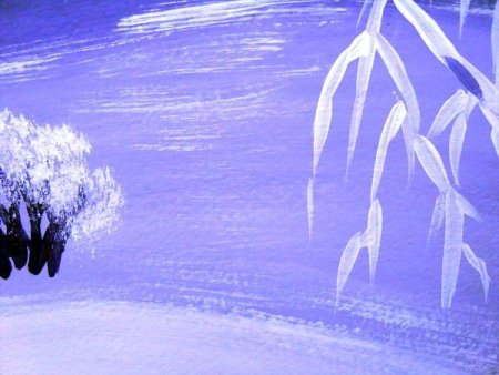 Нарисовать иней