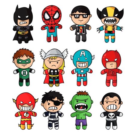 Чиби Супергерои Марвел