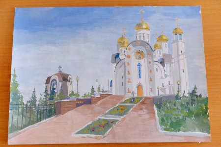 3d город рисунок