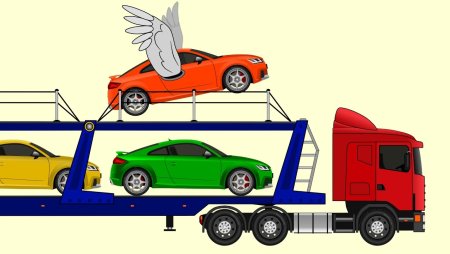 Автовоз для рисования
