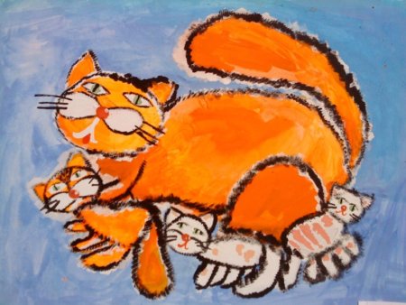 Анималистика рисунки детей