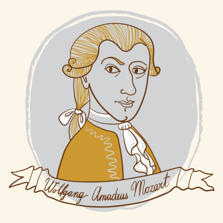 Моцарт скетч