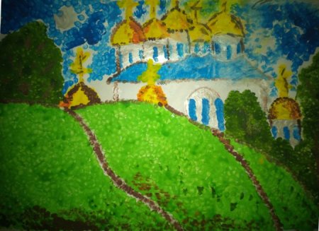 Дмитровский вал рисунки детей